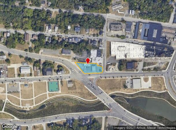 1550 Queen City Ave, Cincinnati, OH Parcel Map