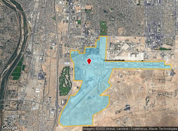  2200 Sunport Blvd Se, Albuquerque, NM Parcel Map