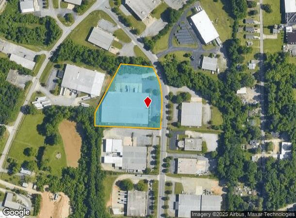  622 Southwest St, High Point, NC Parcel Map