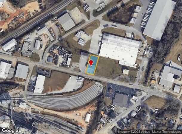  969 Athens St, Gainesville, GA Parcel Map