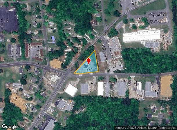  804 E Elm St, Graham, NC Parcel Map