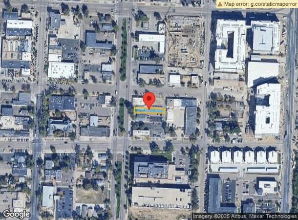  605 S Nevada Ave, Colorado Springs, CO Parcel Map