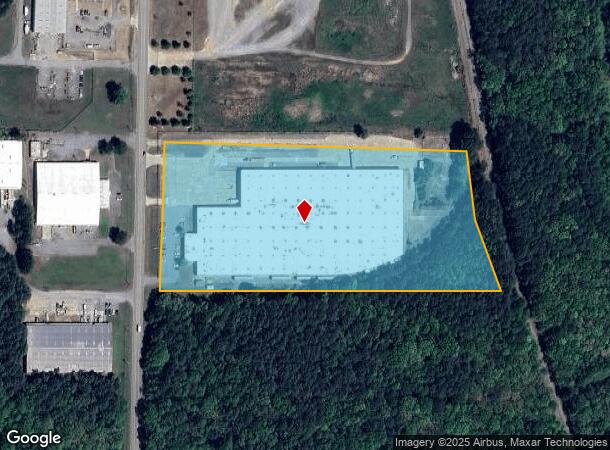  1031 N Redmond Rd, Jacksonville, AR Parcel Map