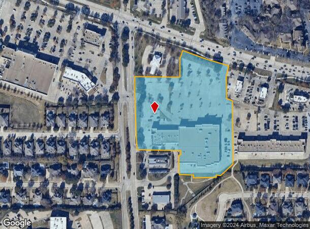  2111 Justin Rd, Flower Mound, TX Parcel Map