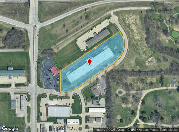  702 W Killarney St, Urbana, IL Parcel Map
