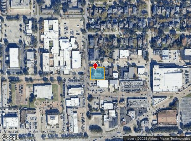 6639 Ferris St, Bellaire, TX Parcel Map