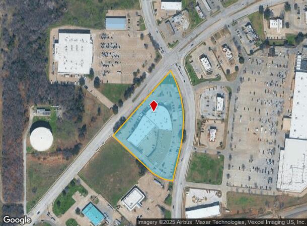  1100 Bridgewood Dr, Fort Worth, TX Parcel Map