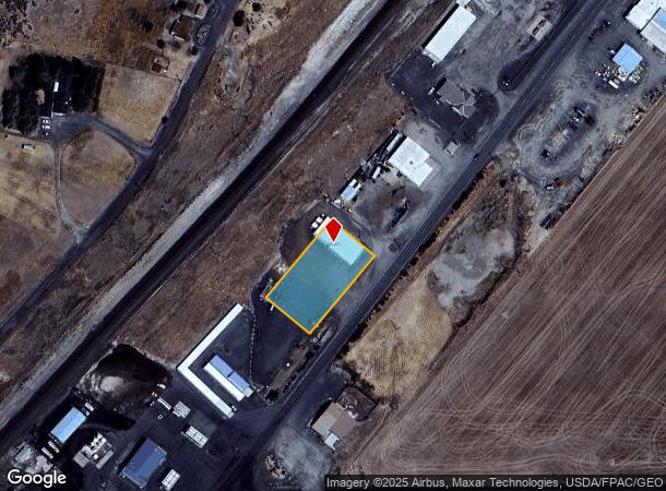 1102 W 1St Ave, Ritzville, WA Parcel Map