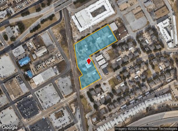  1003 E 2Nd St, Fort Worth, TX Parcel Map