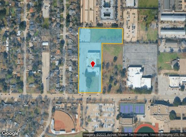 1013 W Park Row Dr, Arlington, TX Parcel Map