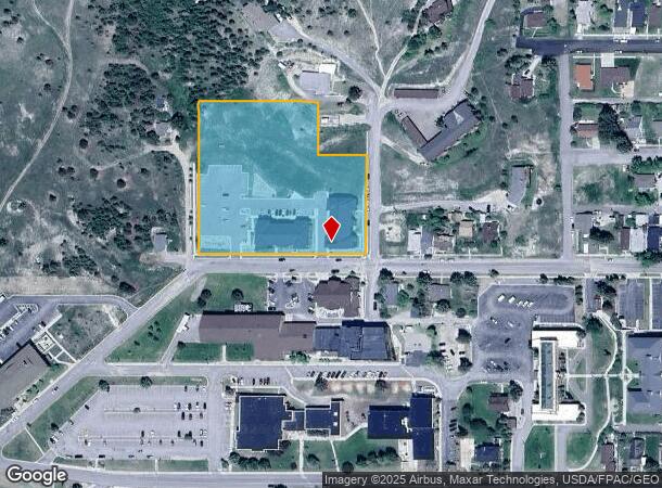 1421 W Granite St, Butte, MT Parcel Map