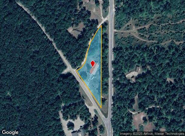 9051 N Woodbridge Ave, Bitely, MI Parcel Map