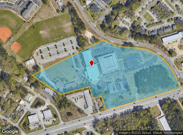  3790 Ashley Phosphate Rd, North Charleston, SC Parcel Map