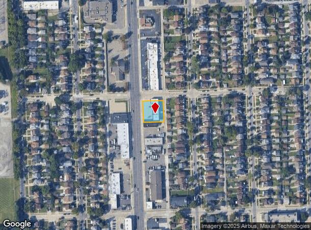 6950 Schaefer Rd, Dearborn, MI Parcel Map