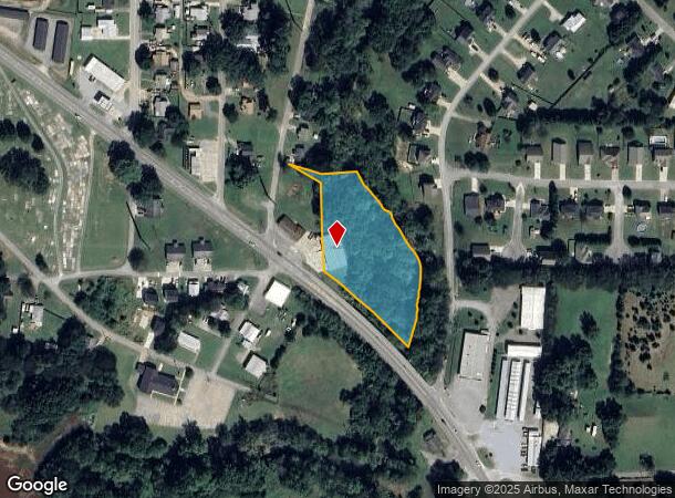 Creek Bank Rd, Aragon, GA Parcel Map