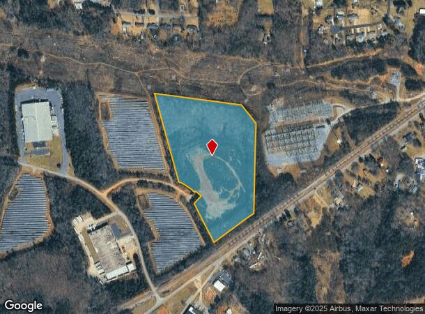 199 Cline Park Ct, Hildebran, NC Parcel Map