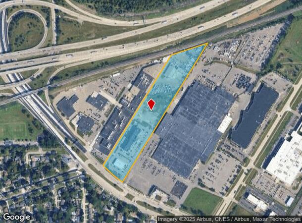 17000 Southfield Rd, Allen Park, MI Parcel Map
