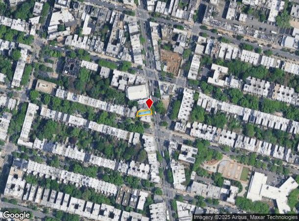  738 Washington Ave, Brooklyn, NY Parcel Map