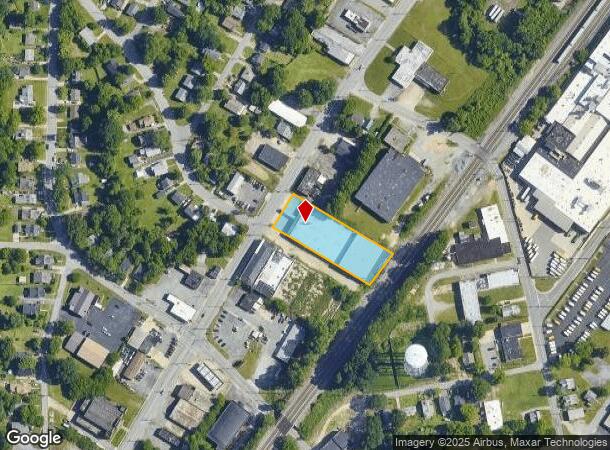  2021 W English Rd, High Point, NC Parcel Map
