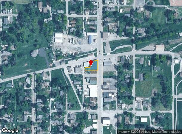 323 Main St, Shirley, IN Parcel Map