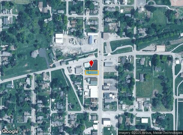  323 Main St, Shirley, IN Parcel Map