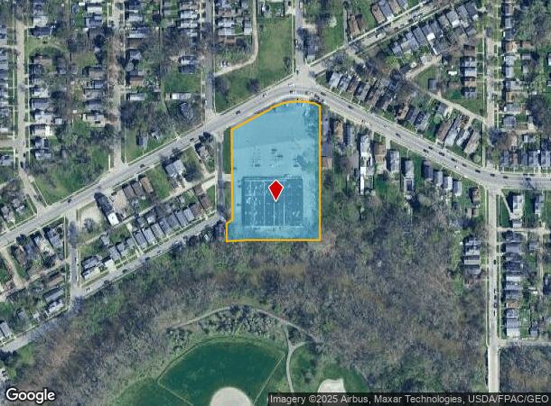  1703 Airport Hwy, Toledo, OH Parcel Map