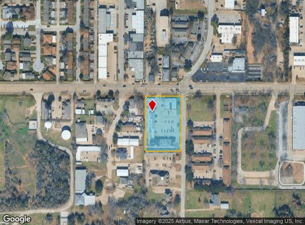  3100 W Arkansas Ln, Dwg, TX Parcel Map