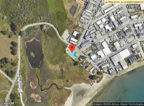  199 W Point Ave, Half Moon Bay, CA Parcel Map