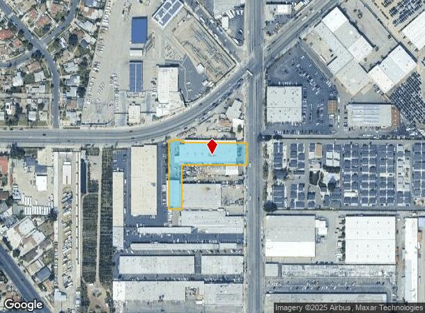  8277 Lankershim Blvd, North Hollywood, CA Parcel Map