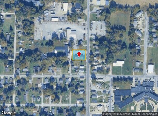 1407 N Main St, Benton, IL Parcel Map
