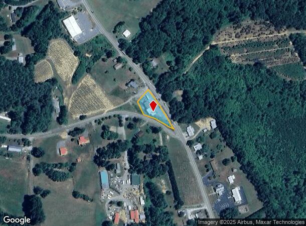 8773 W Pine St, Lowgap, NC Parcel Map