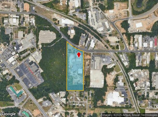 1551 Forest Pkwy, Morrow, GA Parcel Map
