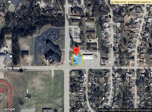  601 E 10Th St, Sand Springs, OK Parcel Map