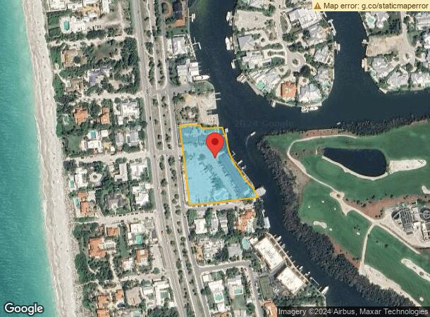  1100 E Railroad Ave, Boca Grande, FL Parcel Map