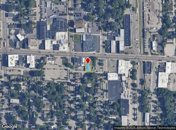 662 Leonard St Nw, Grand Rapids, MI Parcel Map