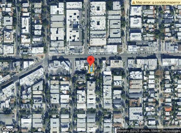  8336 Melrose Ave, West Hollywood, CA Parcel Map