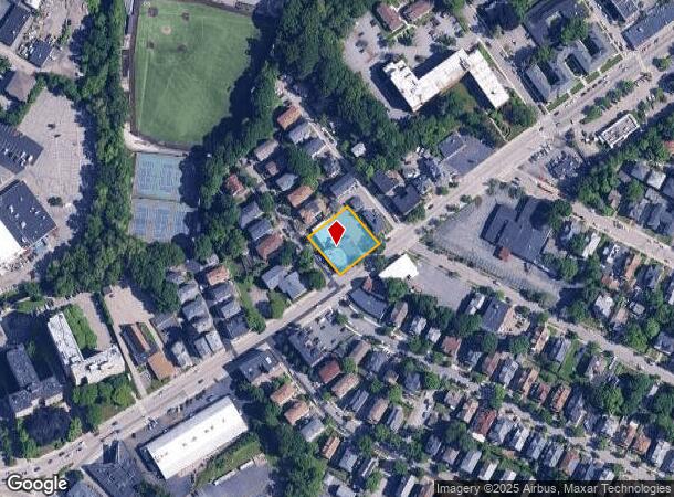  1026 Main St, Worcester, MA Parcel Map