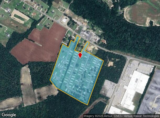 459 Ronald Blvd, Lumberton, NC Parcel Map