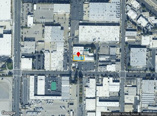 2810 N Lima St, Burbank, CA Parcel Map