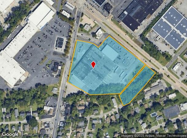 1401 W Patapsco Ave, Baltimore, MD Parcel Map
