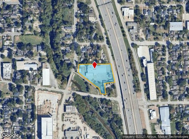  3225 North Fwy, Houston, TX Parcel Map