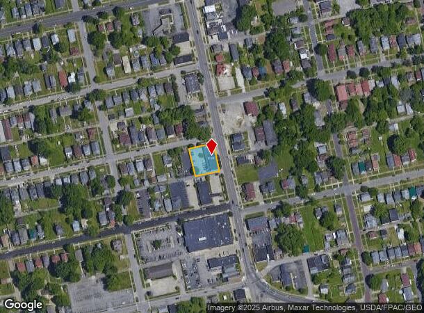  1033 20Th St, Huntington, WV Parcel Map