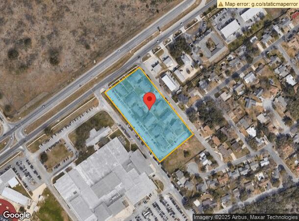  301 Castlewood Dr, New Braunfels, TX Parcel Map