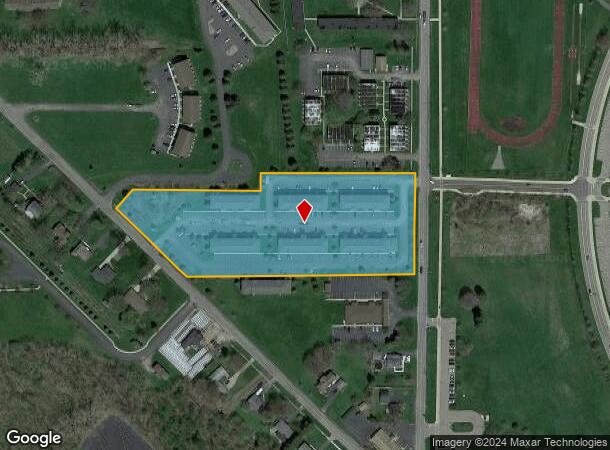  70 Brigham Rd, Fredonia, NY Parcel Map