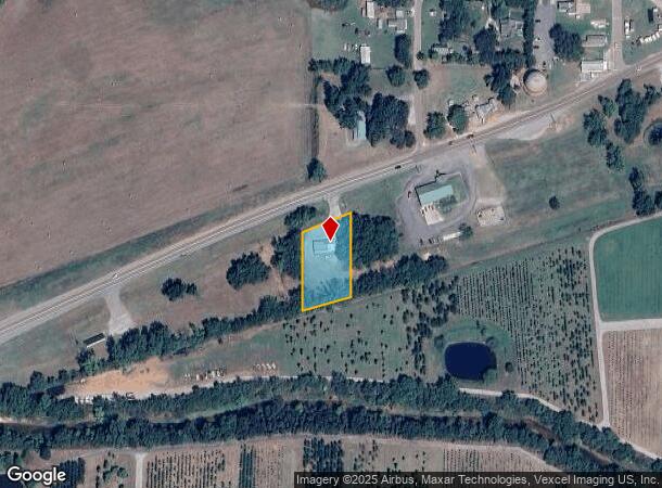 210 W Highway 66, Arcadia, OK Parcel Map