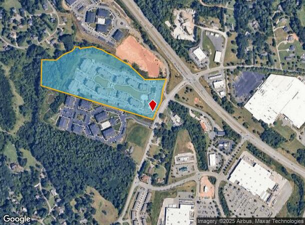 152 Holston View Dr, Weaverville, NC Parcel Map