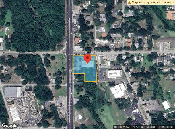  107 S Us Highway 1, Oak Hill, FL Parcel Map