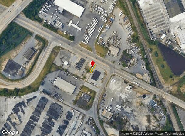 540 Terminal Ave, New Castle, DE Parcel Map