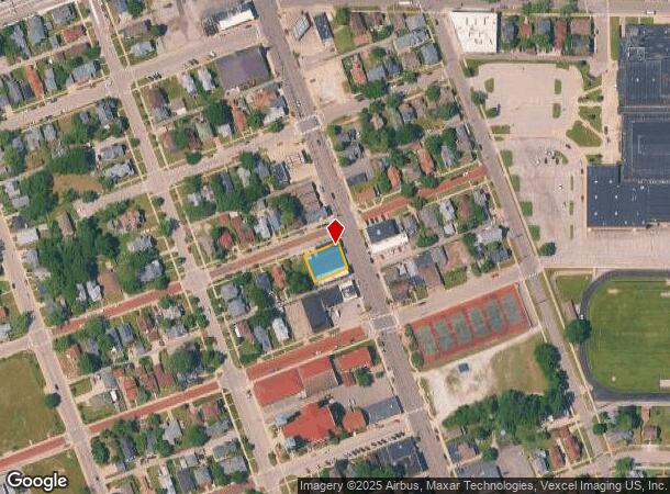 1401 Franklin St, Michigan City, IN Parcel Map