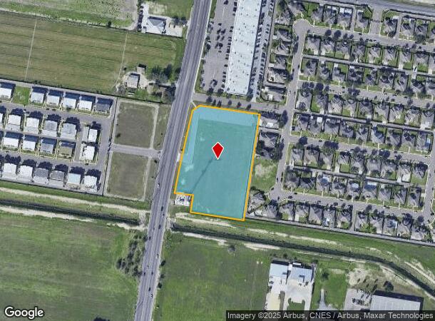  3308 N Jackson Rd, Pharr, TX Parcel Map